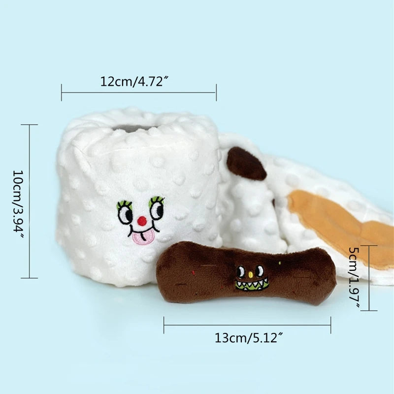 Toilet Paper Snuffle Toy Set